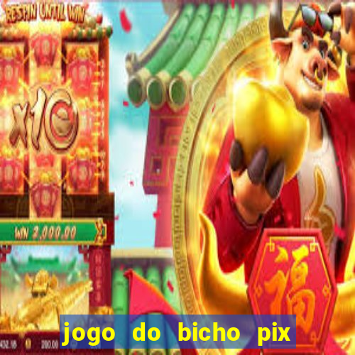 jogo do bicho pix da sorte